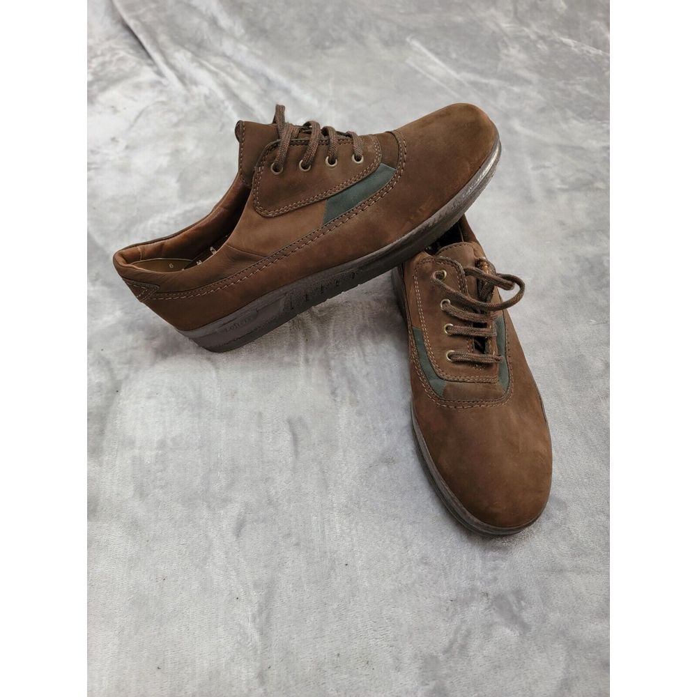 Remonte Lofters Womens Sneakers Lace Up Shoes Size 8.5 brown suede Leather